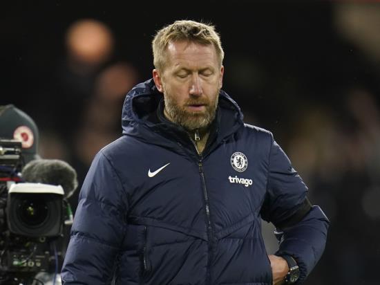 Graham Potter frustrated after Chelsea slip to defeat at Fulham