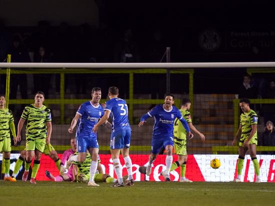 Kevin Long completes Birmingham comeback in FA Cup win at Forest Green