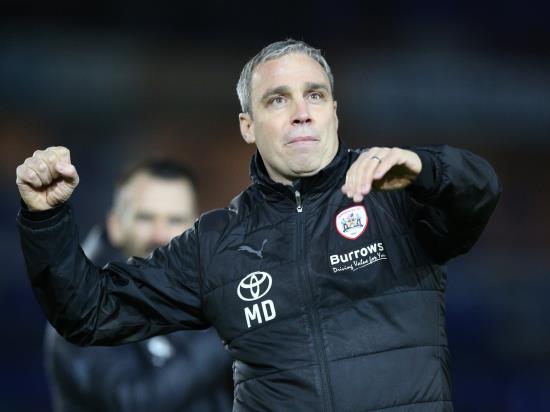 Michael Duff delighted with Barnsley’s forward line in Accrington win