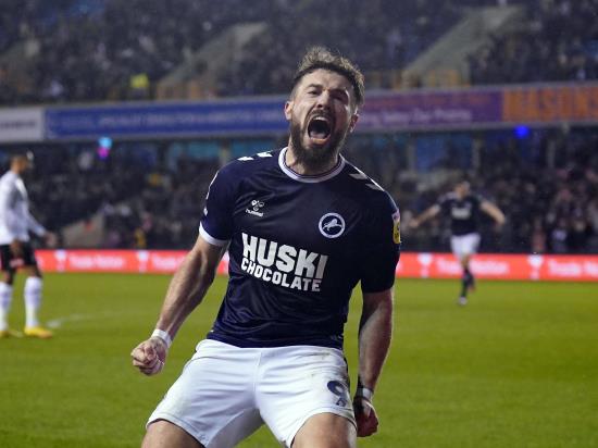 More misery for Cardiff as Tom Bradshaw keeps Millwall in the play-off picture