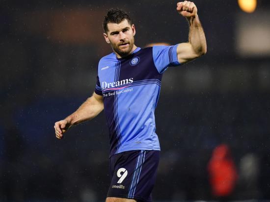 Wycombe close in on play-offs after Sam Vokes nets long-awaited goal
