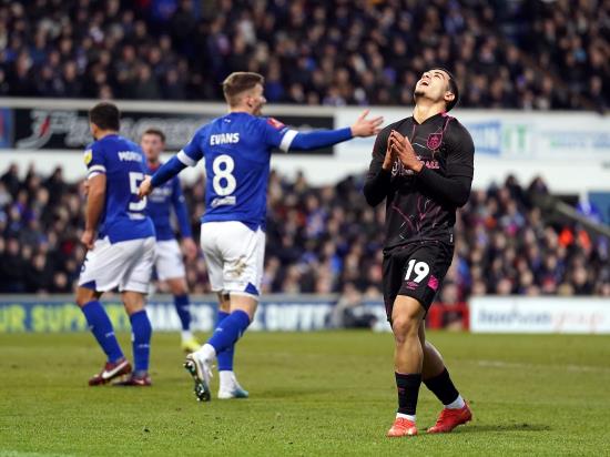 Ipswich hold Championship leaders Burnley in tense FA Cup fourth-round tie