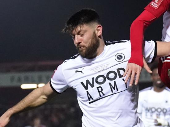 Boreham Wood bounce back from FA Cup exit with victory at Altrincham