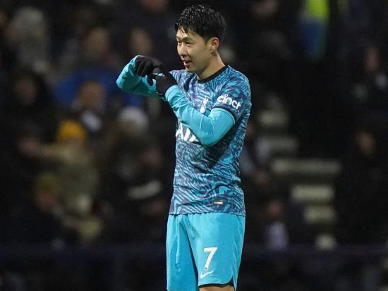 Son Heung-min brace fires Tottenham past Preston and into FA Cup fifth round