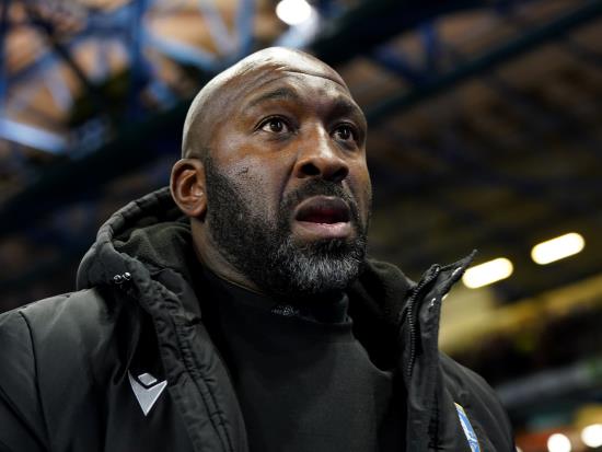 Darren Moore impressed by Sheffield Wednesday’s desire in draw with Fleetwood
