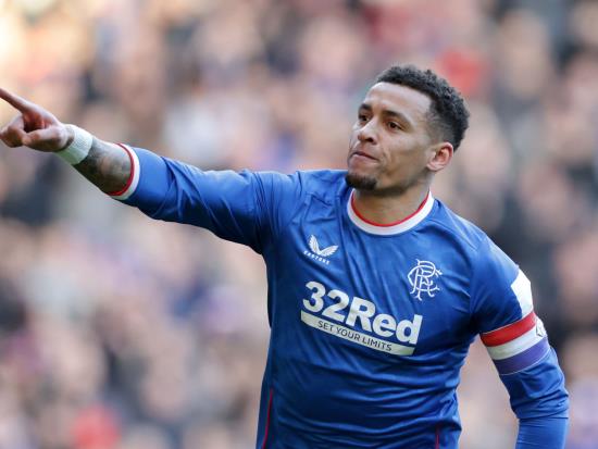 James Tavernier penalty sets Rangers on way to win over 10-man St Johnstone