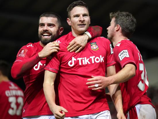 Wrexham denied famous win by late Sheffield United equaliser in FA Cup thriller