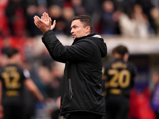 Paul Heckingbottom content with Sheffield United’s ‘positive point’ at Rotherham