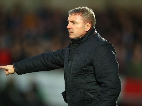 Paul Simpson admits Carlisle were off the pace in defeat to Harrogate