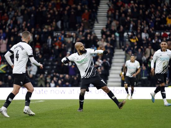 David McGoldrick nets another hat-trick as five-star Derby thrash Morecambe