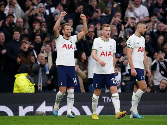Harry Kane’s record-breaking goal earns Tottenham win over Manchester City