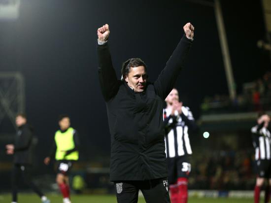 Grimsby boss Paul Hurst: Luton win is what dreams are made of