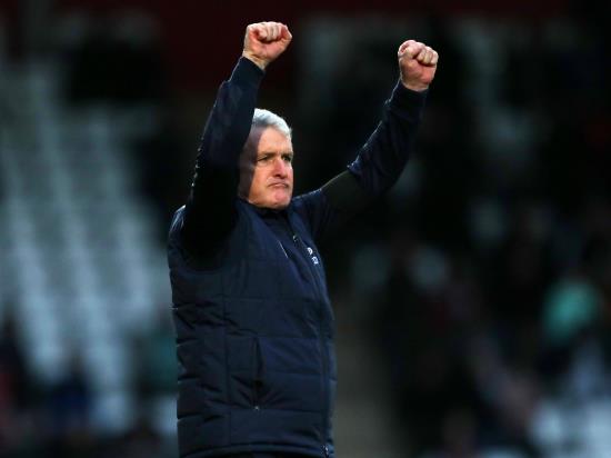 Mark Hughes satisfied to come away from Stevenage with all three points