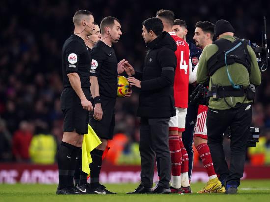 Brentford equaliser angers Arsenal boss Mikel Arteta