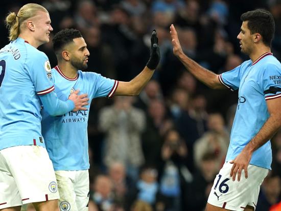 Man City hit back after dismal week with commanding victory over Aston Villa