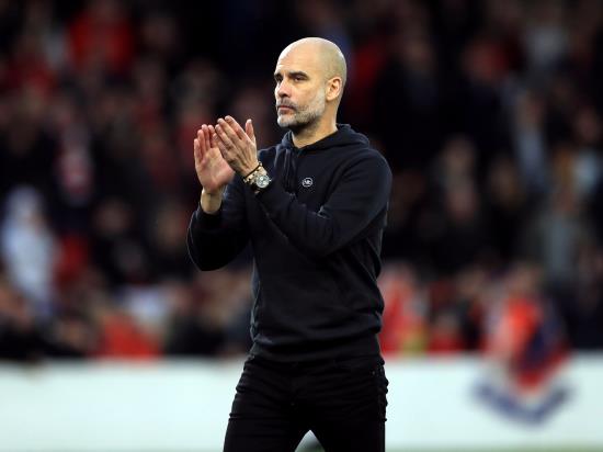 Manchester City must ‘blame ourselves’ for draw at Forest, says Pep Guardiola