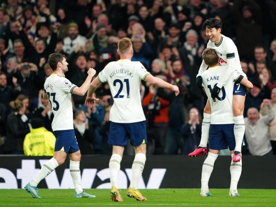 Son Heung-min responds to sub role with goal as Spurs sink West Ham to go fourth