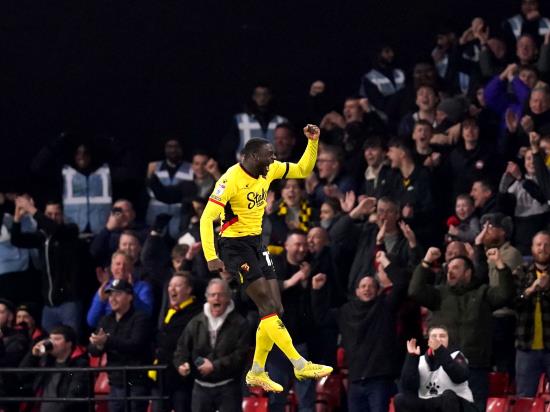 Ken Sema scores twice as Watford beat West Brom to move back into play-off spots