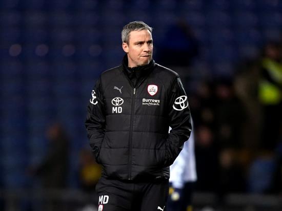 Michael Duff a happy man as Barnsley hit four past Derby
