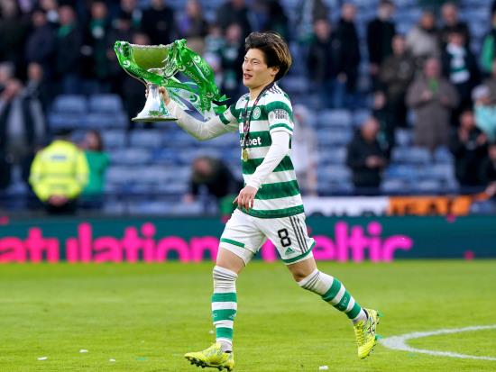 Ange Postecoglou hails ‘outstanding’ Kyogo Furuhashi after Hampden heroics