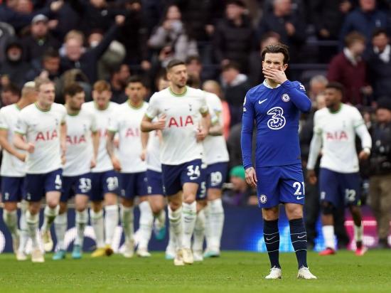 Tottenham add to Chelsea woe as Oliver Skipp and Harry Kane goals sink Blues