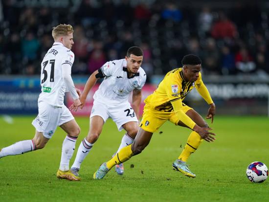 Chiedozie Ogbene earns Rotherham a point at Swansea
