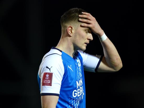 Peterborough defender Josh Knight sees red in goalless stalemate