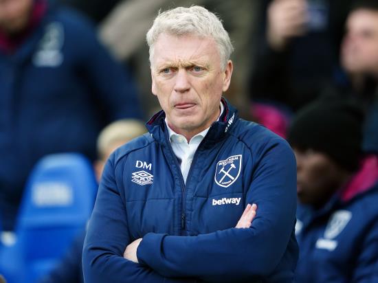 David Moyes admits West Ham let themselves down in heavy defeat at Brighton