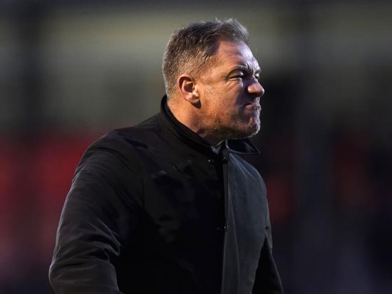 Scott Lindsey says ‘luck is against us’ after Crawley slip to another defeat