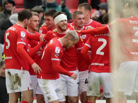 Plymouth’s promotion charge halted by in-form Barnsley