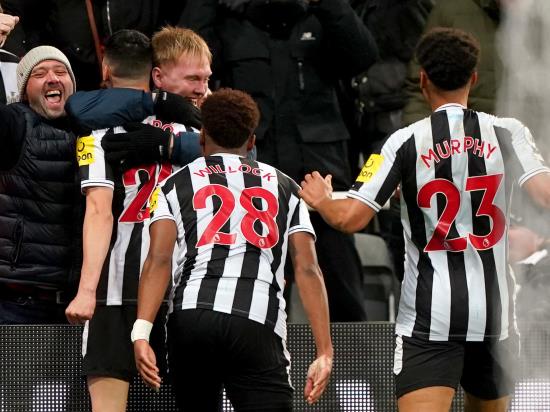 Miguel Almiron ends Newcastle’s winless run with victory over Wolves