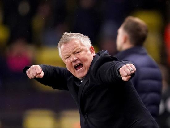 Watford boss Chris Wilder delighted with ‘front-foot performance’ in Blues win