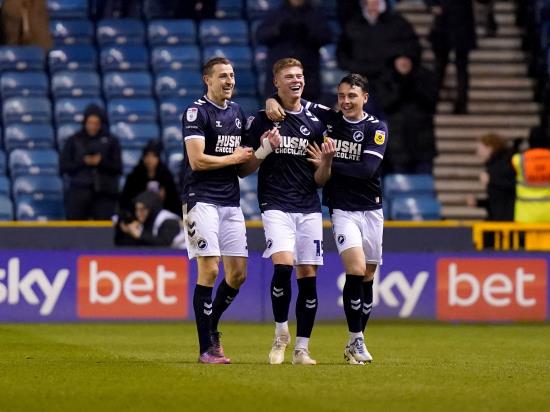 Millwall maintain play-off push with narrow home win over struggling Swansea