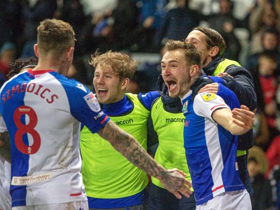 Blackburn ‘kept on believing’ as they responded to setback to beat Reading