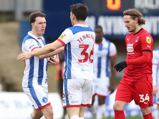 Connor Jennings rescues point for Hartlepool against leaders Leyton Orient