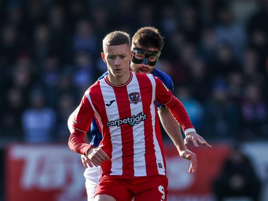 Five-star Exeter thump sorry Accrington