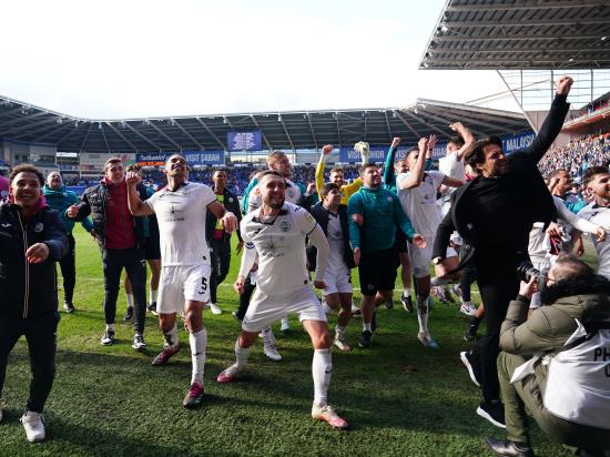 Swansea boss Russell Martin after late derby win: The emotion was incredible