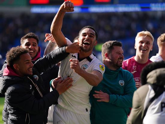 Ben Cabango scores deep into added time to earn Swansea derby success at Cardiff