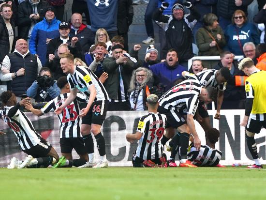 Newcastle climb to third in the table with victory over Manchester United