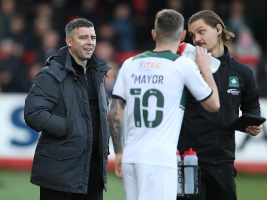 Steven Schumacher hails Plymouth game-changers as subs seal win over Morecambe