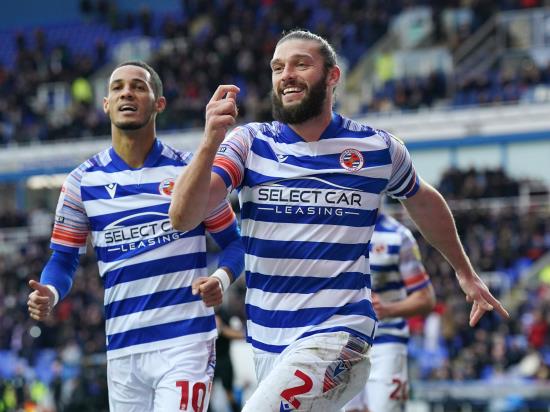 Reading drop into bottom three after draw with Birmingham
