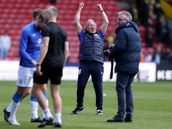 Neil Warnock feels Huddersfield in a good place after victory at Watford