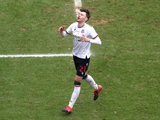 Conor Bradley goal keeps Bolton’s play-off bid on track