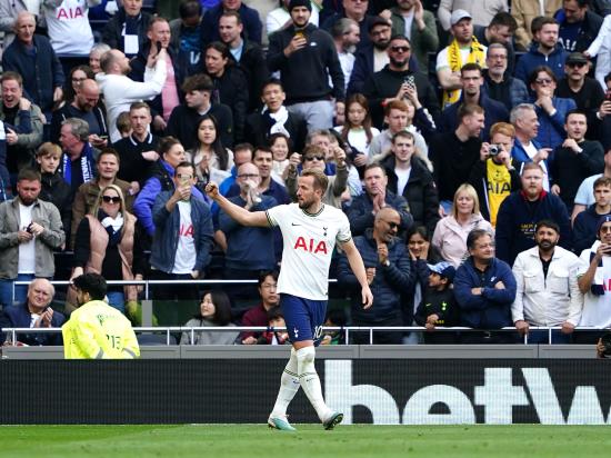Harry Kane earns Tottenham victory in bad-tempered clash with Brighton