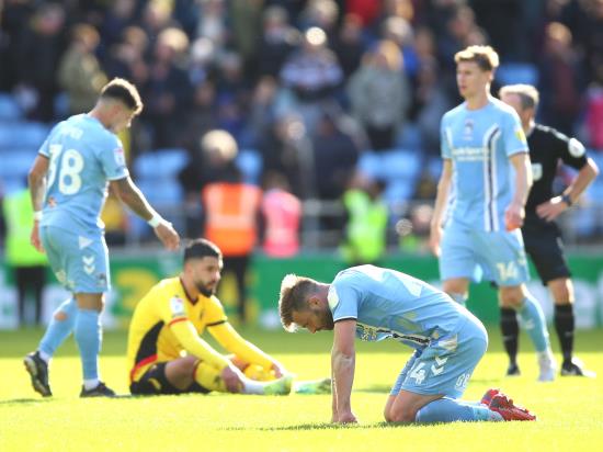 Coventry boss Mark Robins: We were rubbish first half, brilliant second half