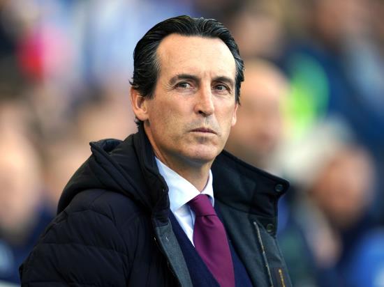 Unai Emery says Champions League qualification ‘very difficult’ for Aston Villa