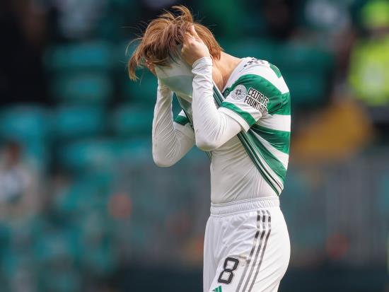 Ange Postecoglou rues loss of composure as Celtic’s run ends against Motherwell