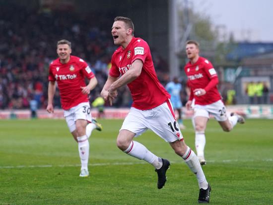 Wrexham recover from early setback to seal their return to the Football League