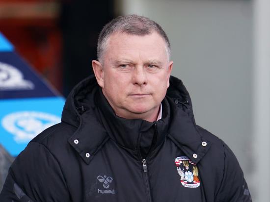 Mark Robins labels last two matches ‘must-win’ as Coventry move into top six