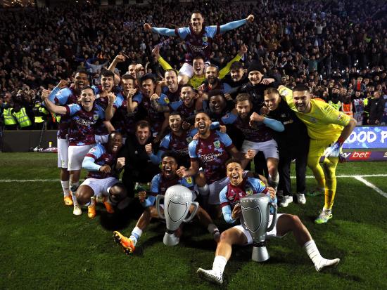 Manuel Benson ensures Burnley wrap up Championship title at home of their rivals